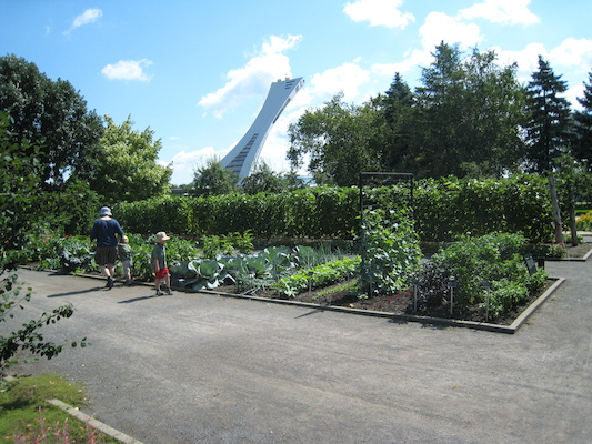 Xine, Cole and Tim at the Botanical Garden (07-25-2008 09:53)