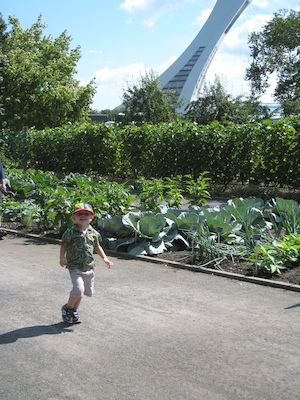 Cole at the Botanical Garden (07-25-2008 09:53)