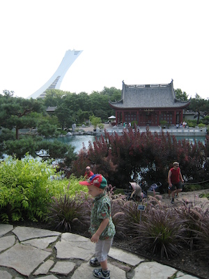 Cole at the Botanical Garden (07-25-2008 10:25)