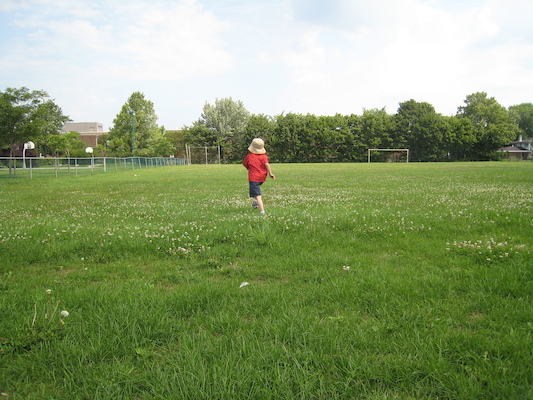 Tim chasing a slingwing (07-26-2008 10:31)