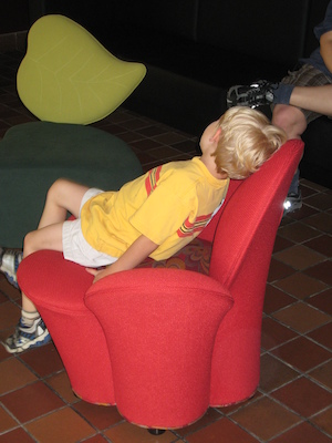 Tim and funky chair (07-27-2008 09:43)