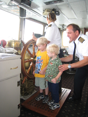 Captains Tim and Cole (07-28-2008 15:50)