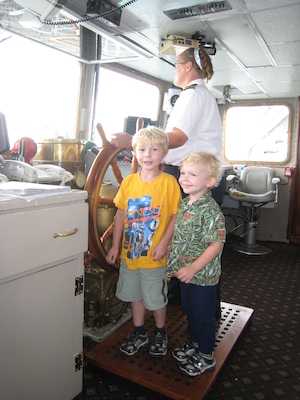 Captains Tim and Cole (07-28-2008 15:50)