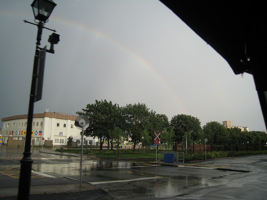 Rainbow from the carriage (07-28-2008 18:13)
