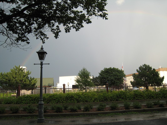 Rainbow from the carriage (07-28-2008 18:13)
