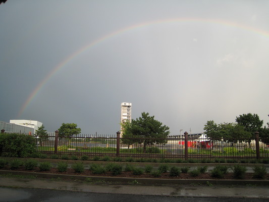 Rainbow from the carriage (07-28-2008 18:14)