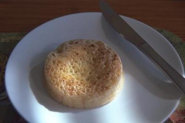 Mmm.. a crumpet