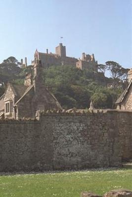 On the island looking up to the castle