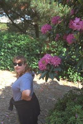 Xine and the mount's gardens