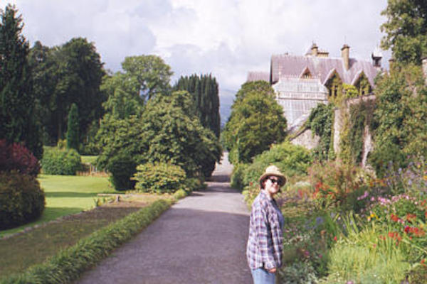 Xine in Bodnant gardens