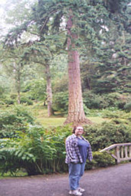 Xine in Bodnant gardens