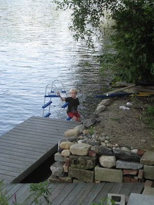 Tim by the lake (08-18-2008 16:07)