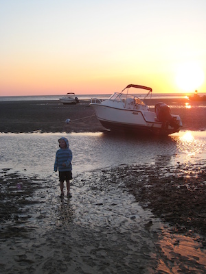 Tim on the beach (08-17-2008 18:25)