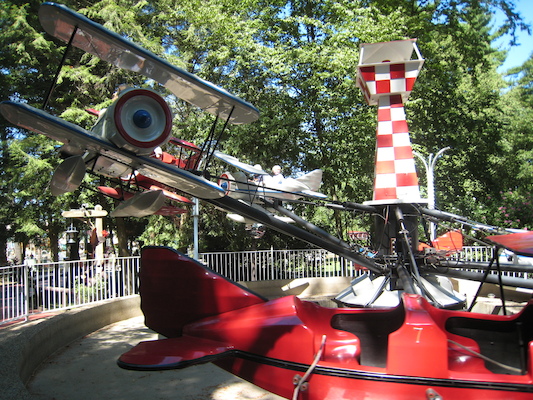 Cole and Tim on a plane (08-27-2008 10:42)