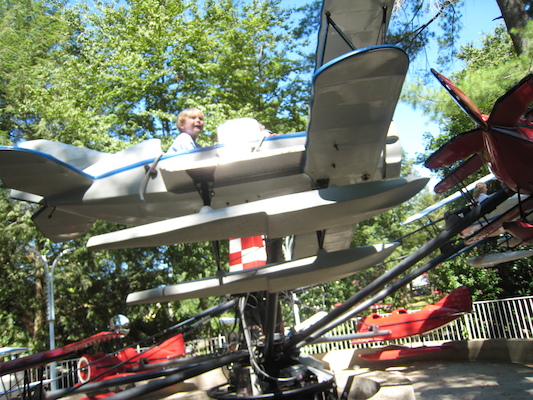 Cole and Tim on a plane (08-27-2008 10:43)
