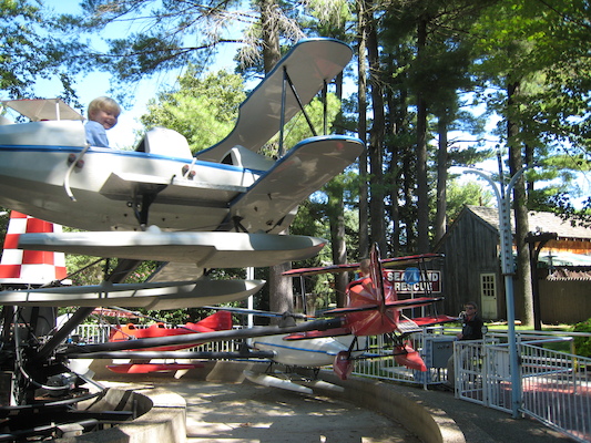 Cole and Tim on a plane (08-27-2008 10:44)