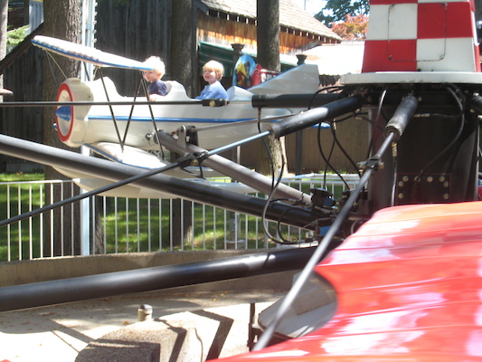 Cole and Tim on a plane (08-27-2008 10:46)