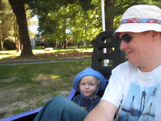 Cole and Ben driving (08-27-2008 11:22)
