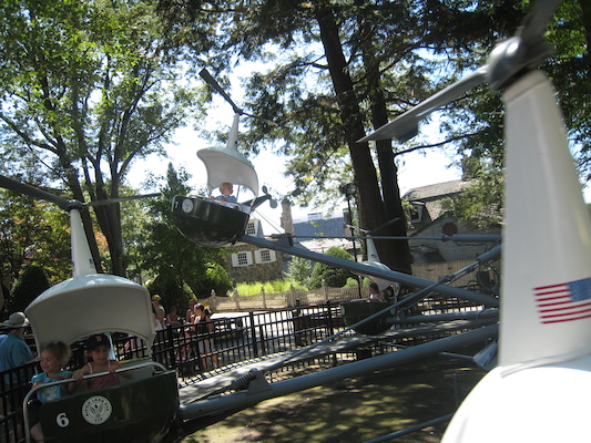 Tim in a helicopter (08-27-2008 12:23)