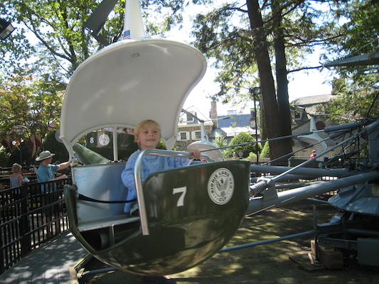 Tim in a helicopter (08-27-2008 12:23)