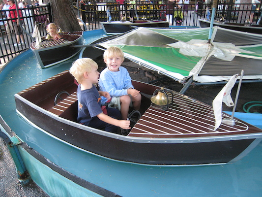 Tim and Cole in a boat (08-27-2008 16:58)