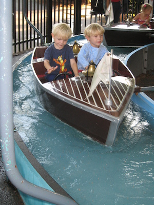 Tim and Cole in a boat (08-27-2008 16:59)