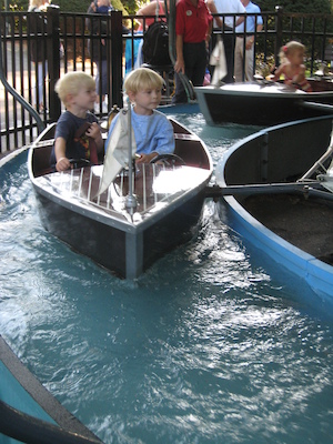 Tim and Cole in a boat (08-27-2008 17:00)