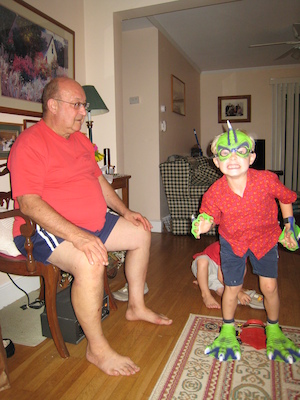 Poppy and Lizard Tim (09-04-2008 18:38)