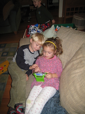 Tim, Emma and Cole (10-05-2008 17:15)