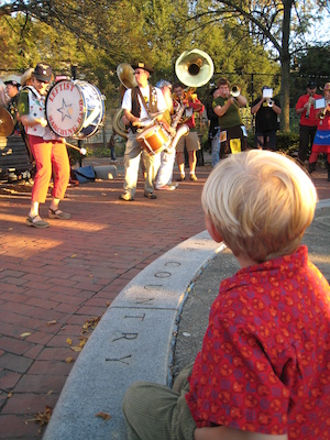 Tim at Honkfest (10-11-2008 16:34)