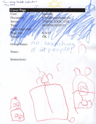 Tim "Stomp Rocket Instructions" Face, May 2008