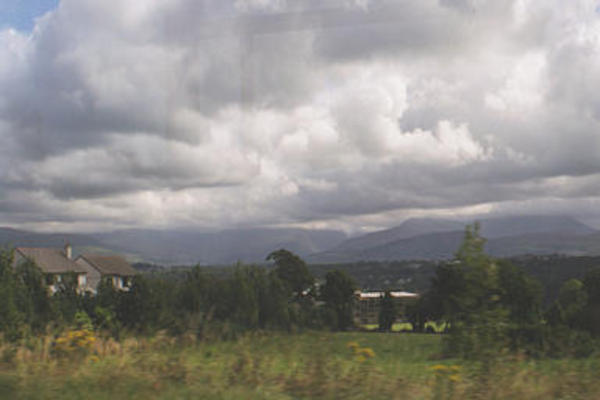Landscape from bus