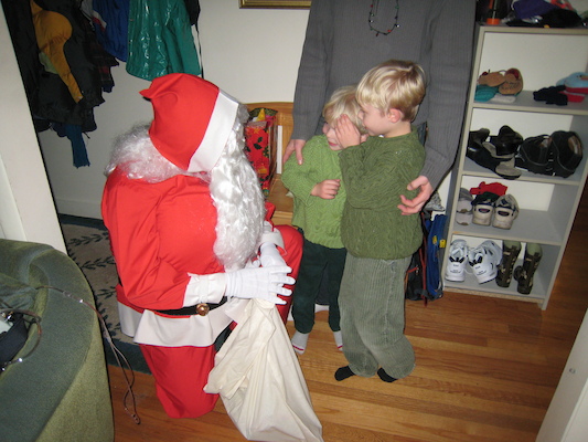 Santa, Cole and Tim (12-24-2008 17:44)