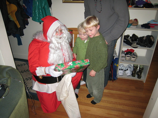 Santa, Cole and Tim (12-24-2008 17:44)