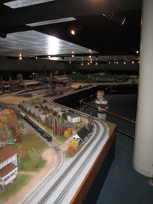 Cole at the Model railroad (02-13-2009 11:50)