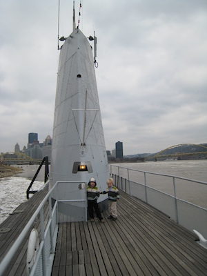 Tim and Cole on the sub (02-13-2009 13:17)