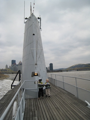 Tim and Cole on the sub (02-13-2009 13:18)