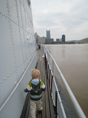 Tim and Cole on the sub (02-13-2009 13:18)