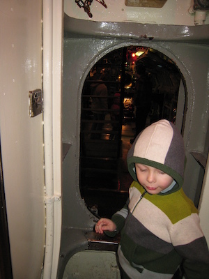 Tim at the bulkhead (02-13-2009 13:22)