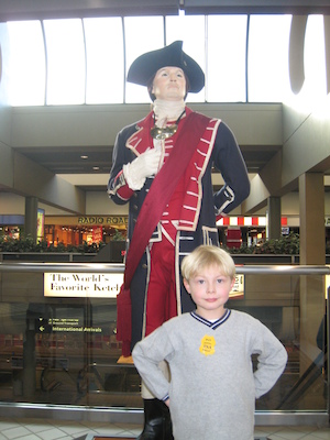 Tim and George Washington (02-17-2009 16:09)