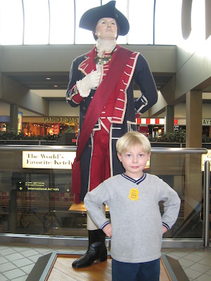 Tim and George Washington (02-17-2009 16:09)