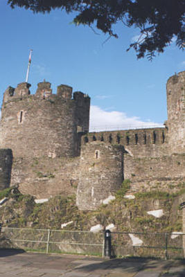 Conwy town walls
