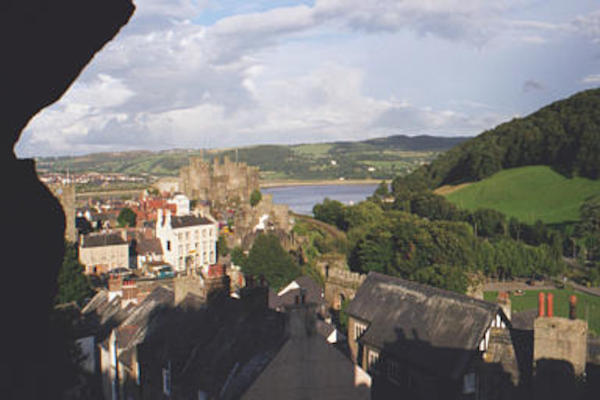 Conwy town walls