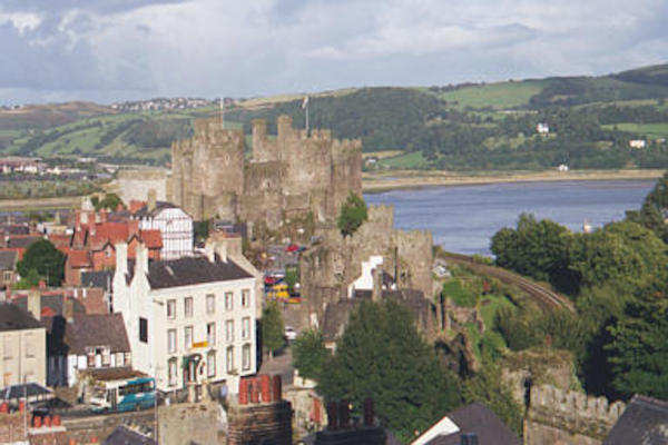 Conwy town walls
