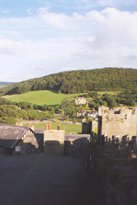 Conwy town walls