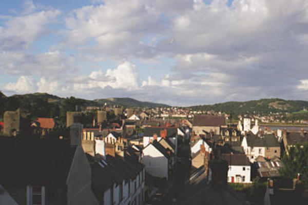 Conwy town walls