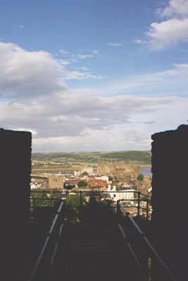 Conwy town walls