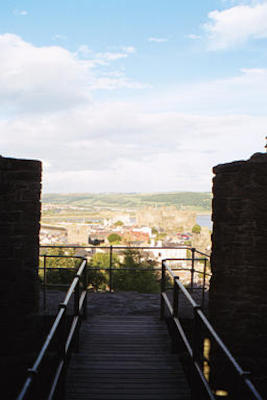 Conwy town walls