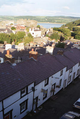 Conwy town walls