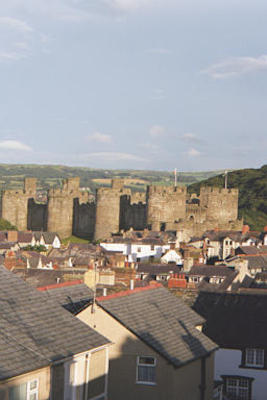Conwy town walls